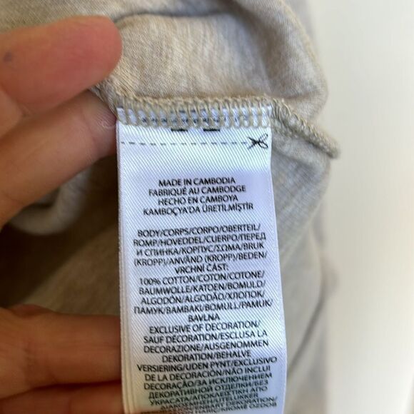 Polo Ralph Lauren Estate-Rib Quarter‎ Zip Oatmeal Pullover sweatshirt size large - Picture 5 of 7